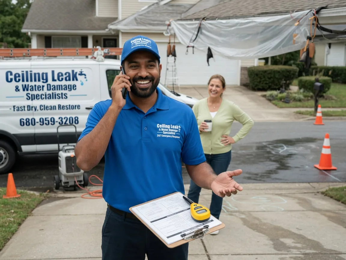 Ceiling Leak Cleanup Canyon, TX FAQs